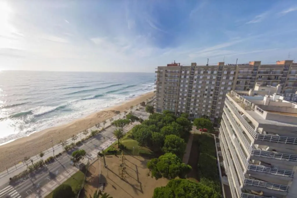 Unique Apartment With Direct Sea View Along The Beach In S'Abanell Central Park Blanes 0*,  Spain