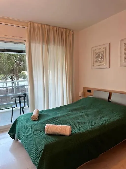 Unique Apartment With Direct Sea View Along The Beach In S'Abanell Central Park Blanes 0*,  Spain