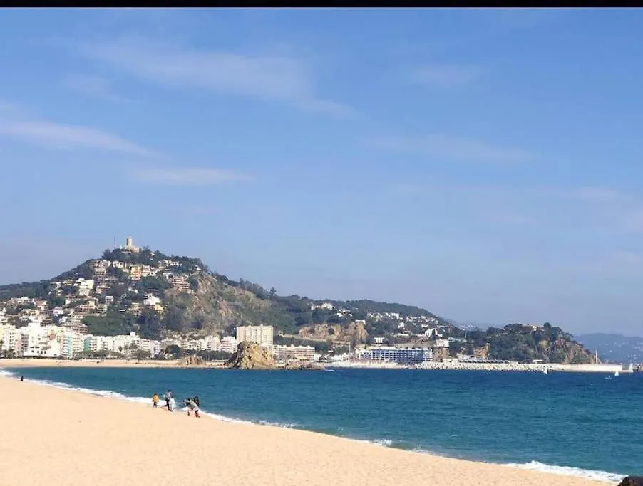 Unique Apartment With Direct Sea View Along The Beach In S'Abanell Central Park Blanes