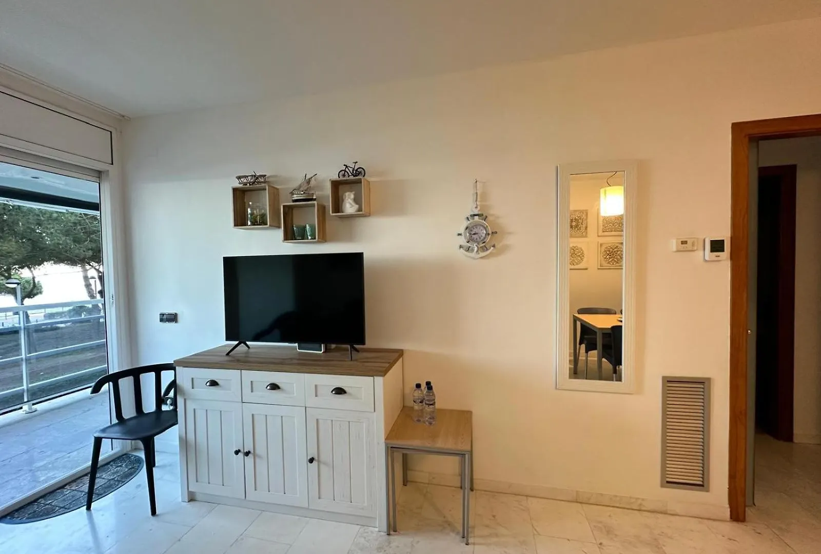 Unique Apartment With Direct Sea View Along The Beach In S'Abanell Central Park Blanes